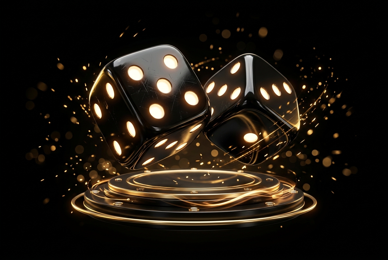 Glowing dice