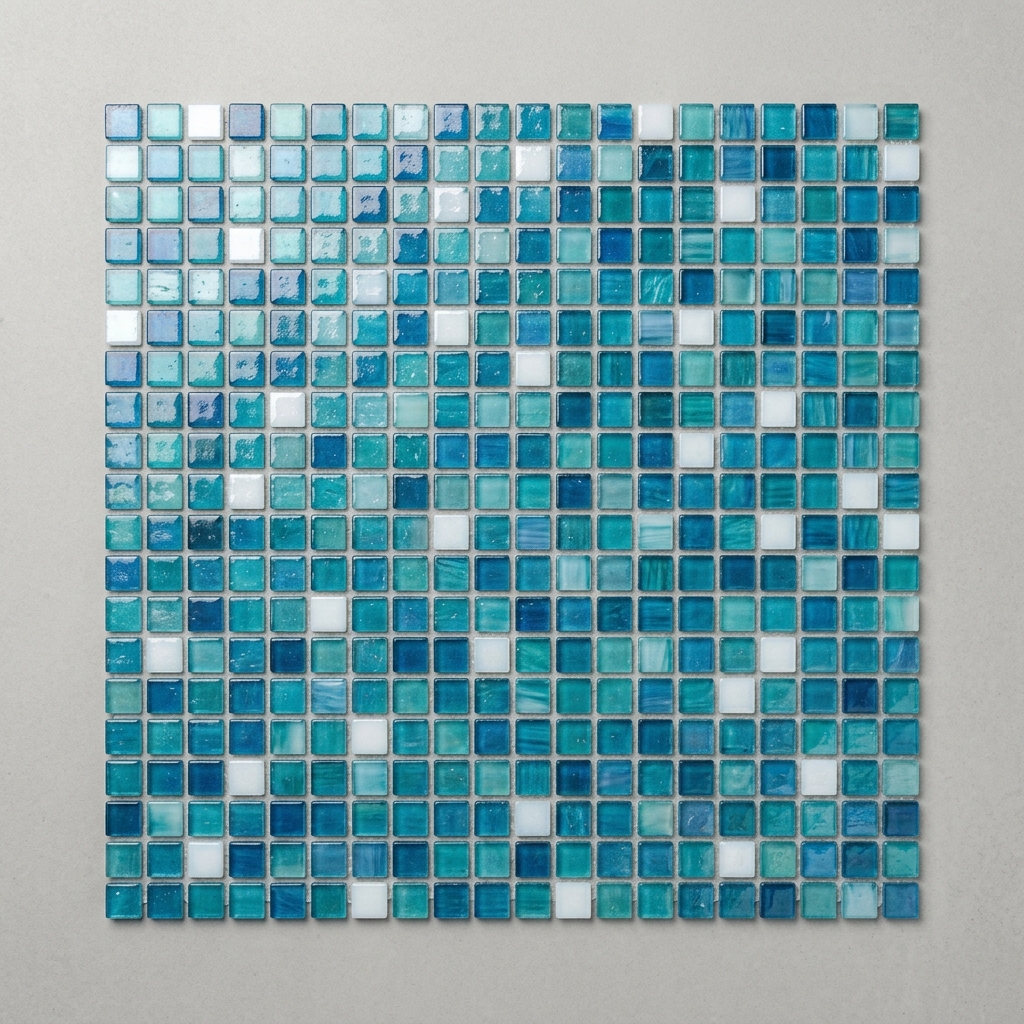 Glass Mosaic Tiles flooring