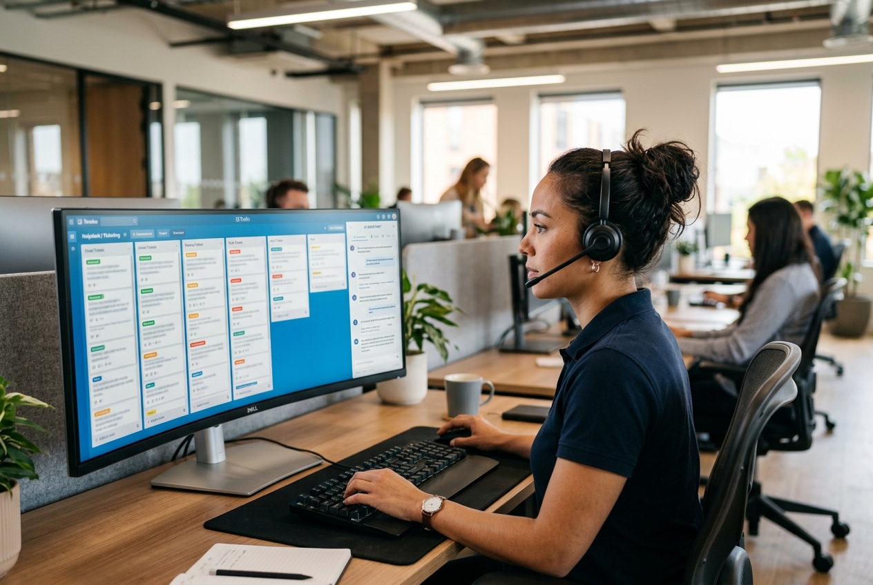 Notre propre support, automatisé par l'IA