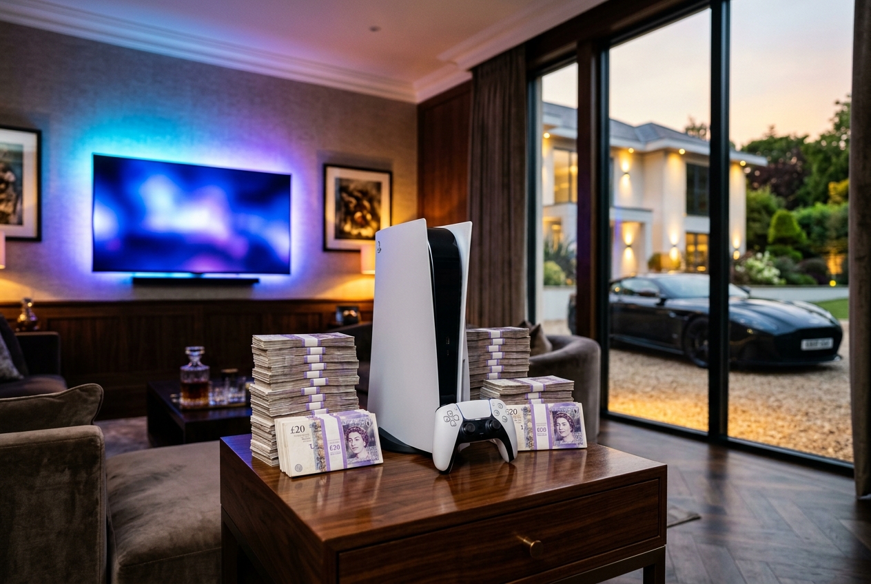 £1,000 Cash + 10 PlayStation 5s