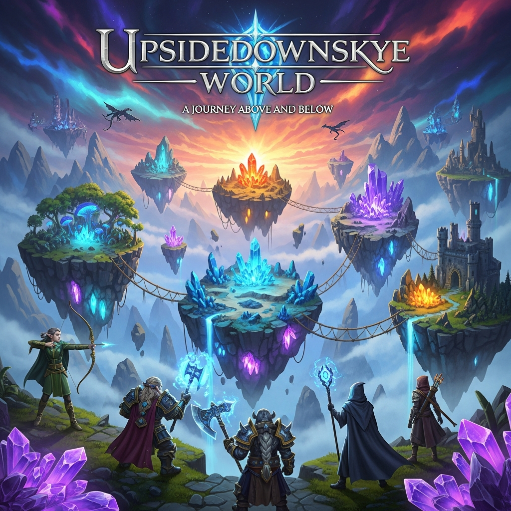 Upsidedownskye World (1-60) — game development studio kit