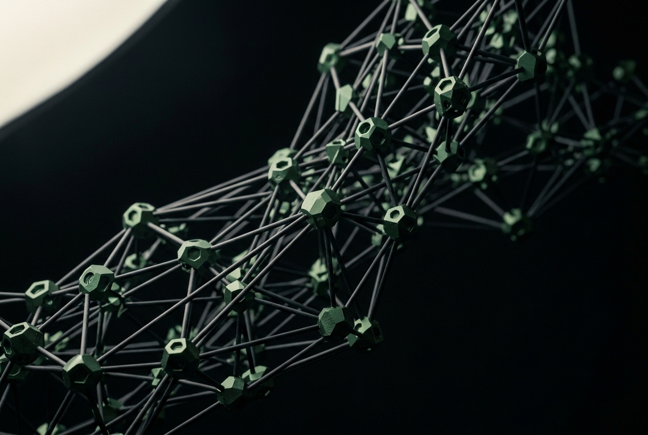 Parametric lattice structure in deep green