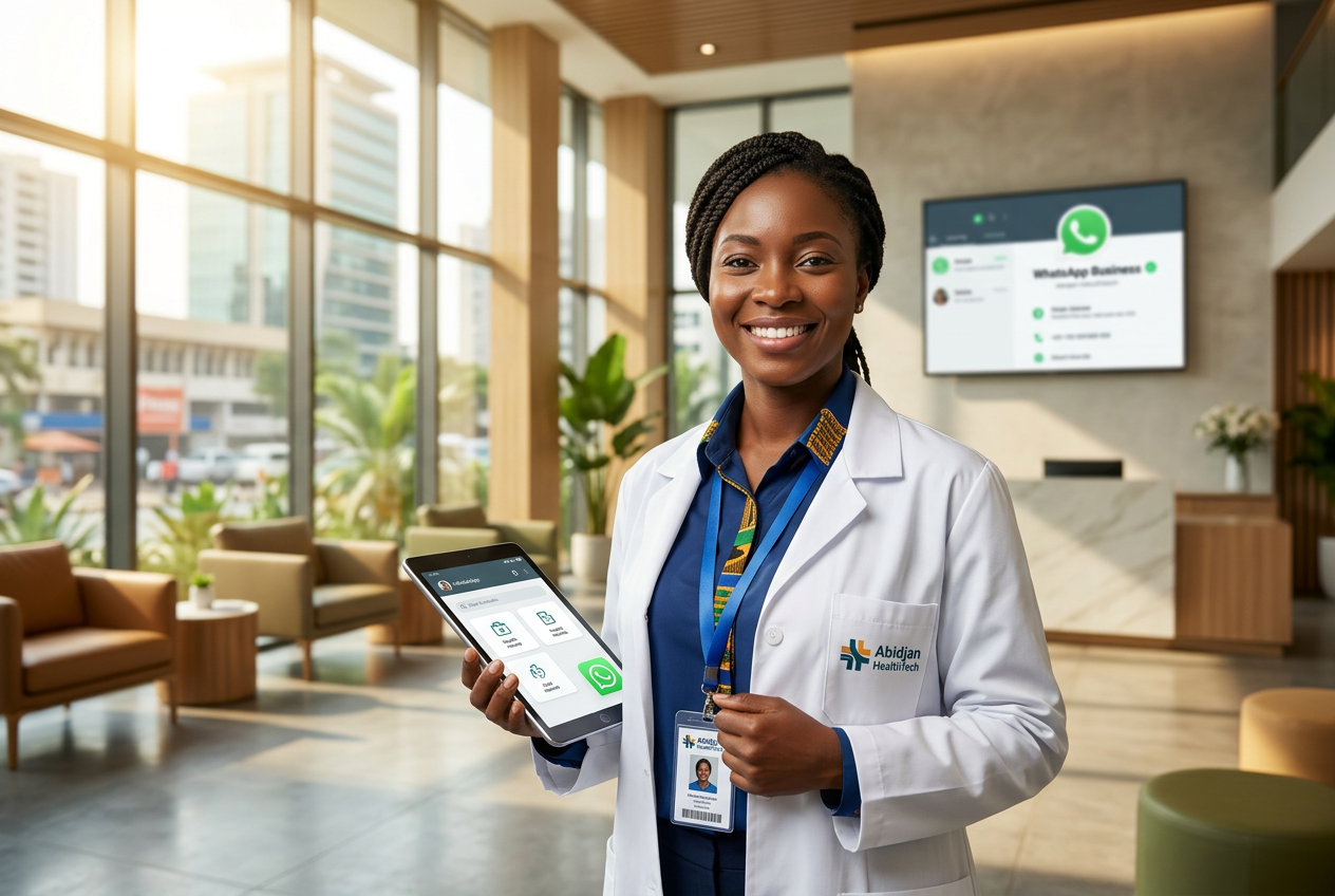Médecin utilisant YakoCare