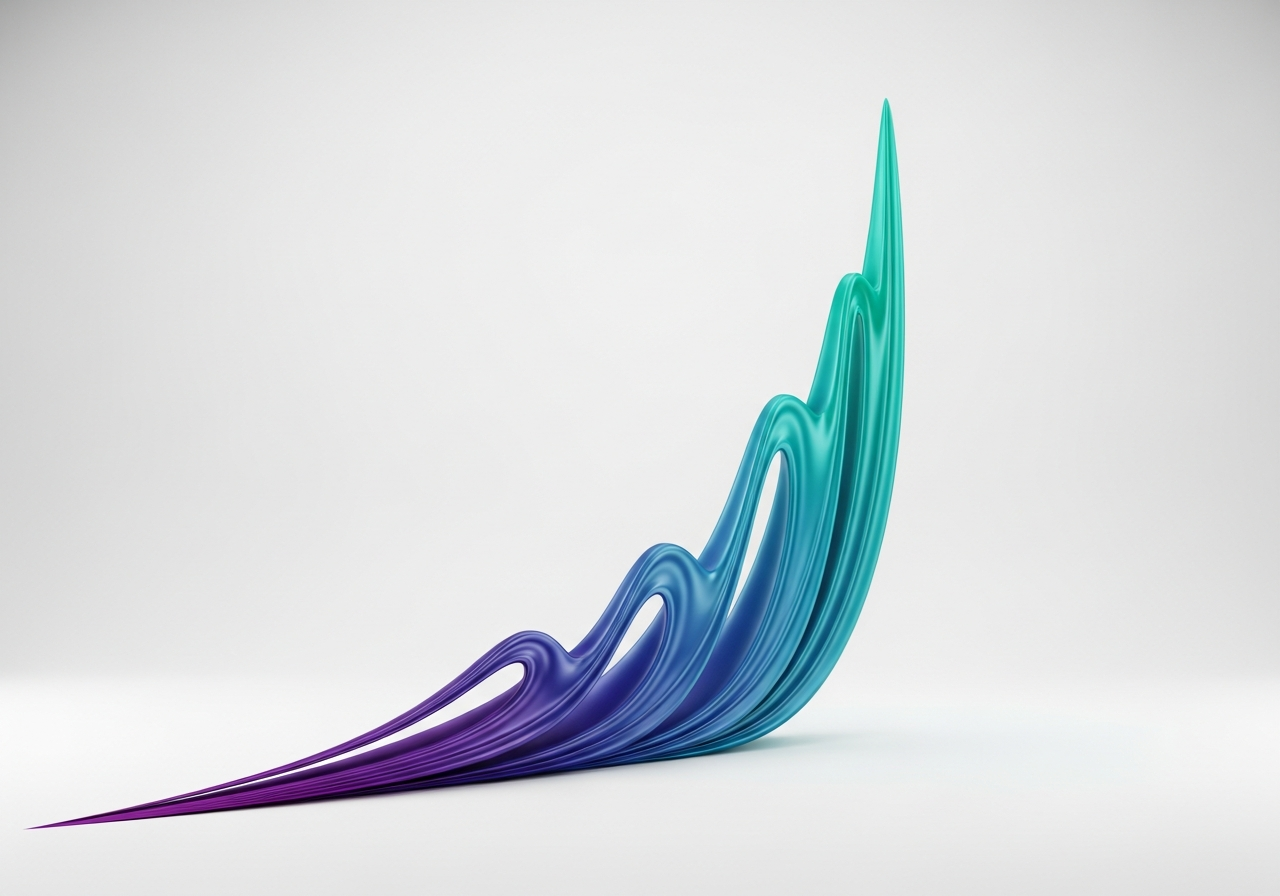 Growth curve representing brand lifecycle revitalization