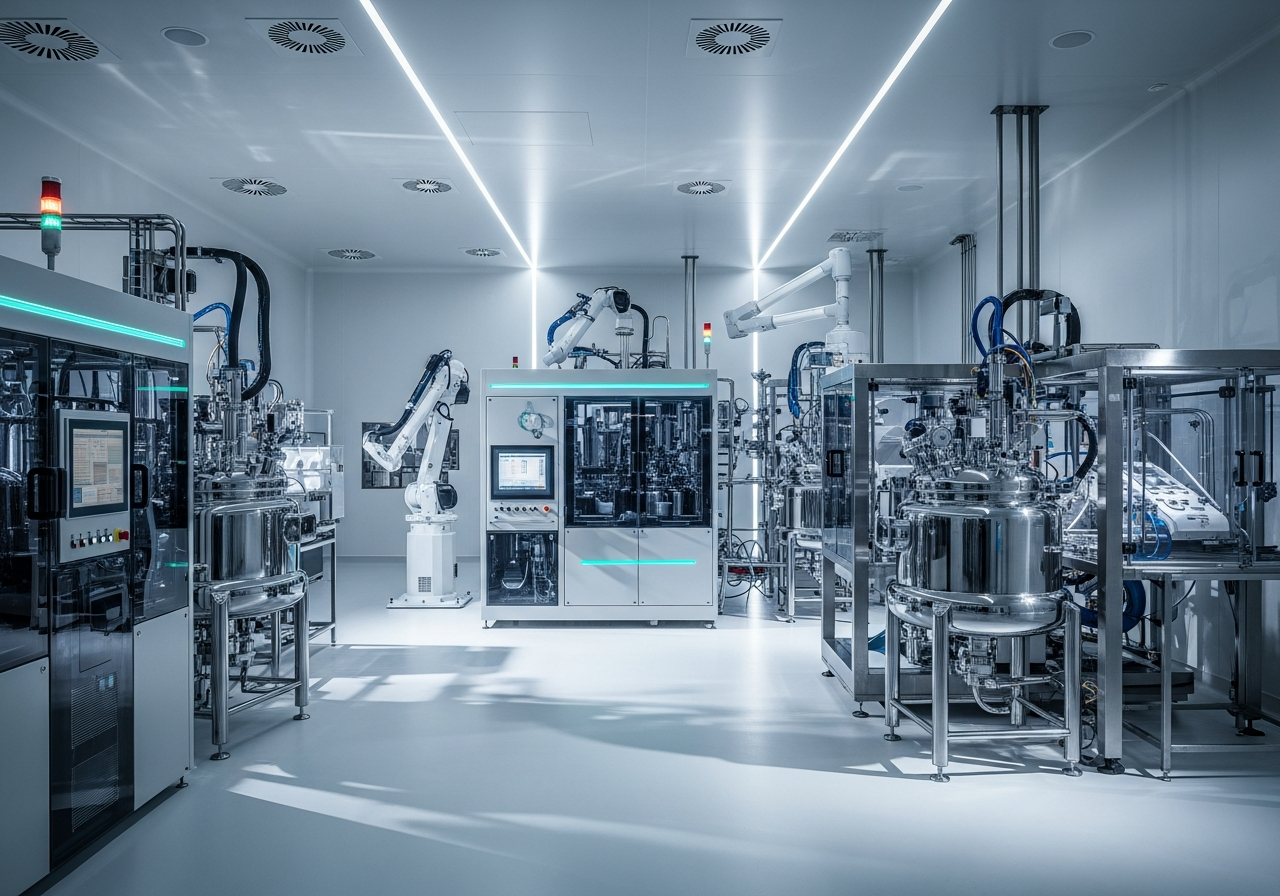 Modern pharmaceutical facility