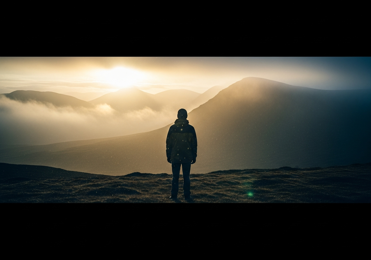 A cinematic frame from a Merakify-produced clip.