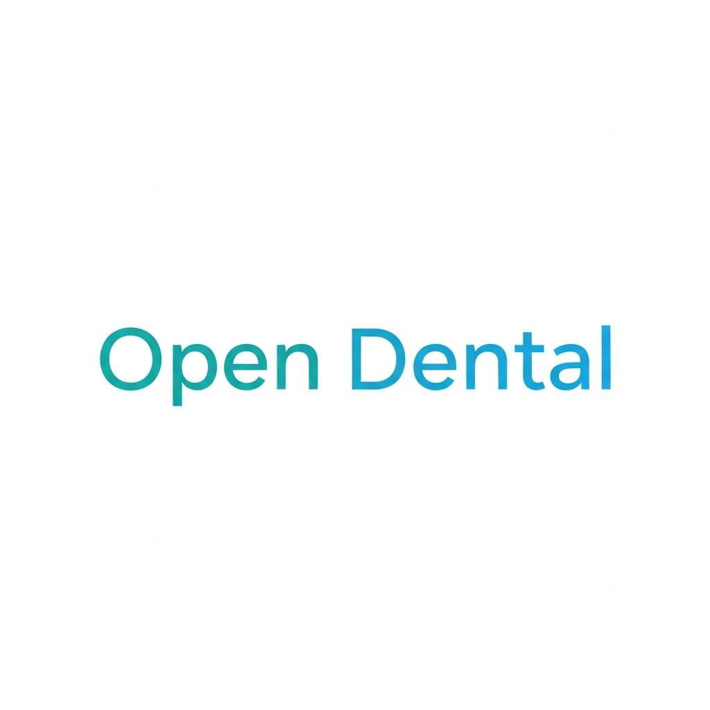 Open Dental dental practice management software logo