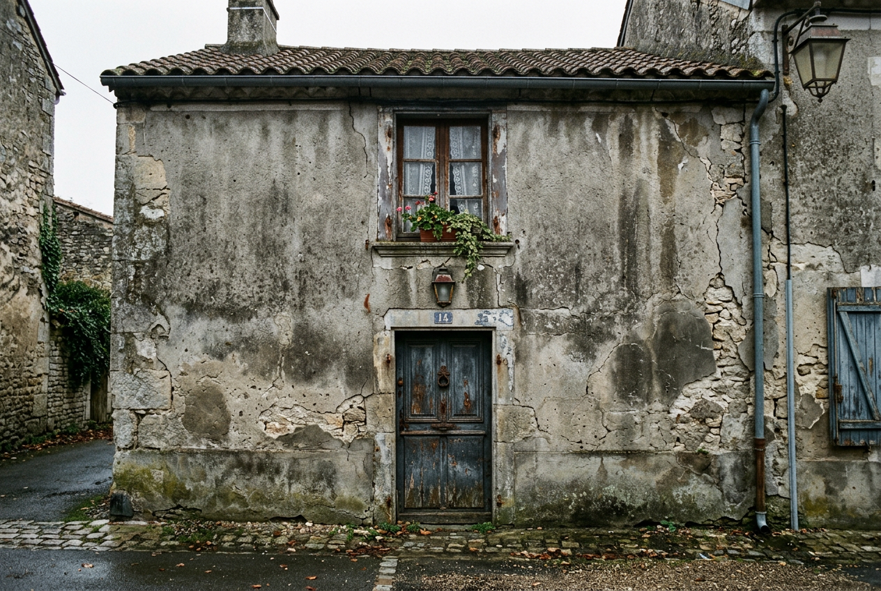 Ravalement de façade - avant