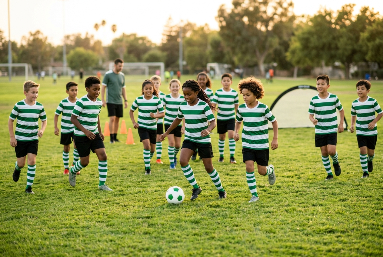 Youth soccer camp