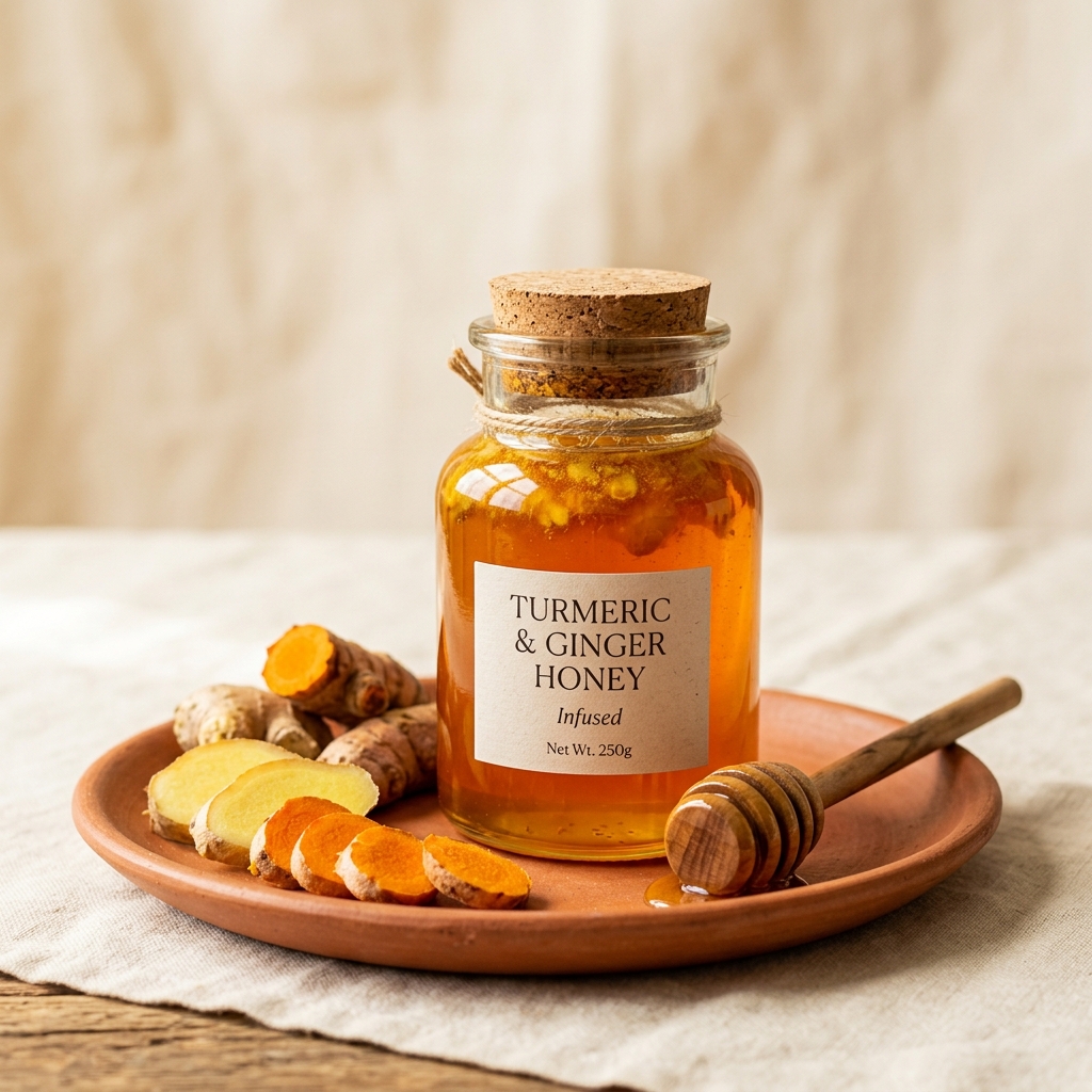 Ginger & Turmeric Honey
