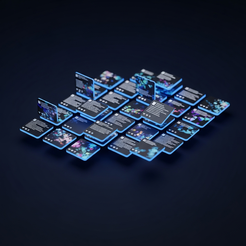 Content tile mosaic