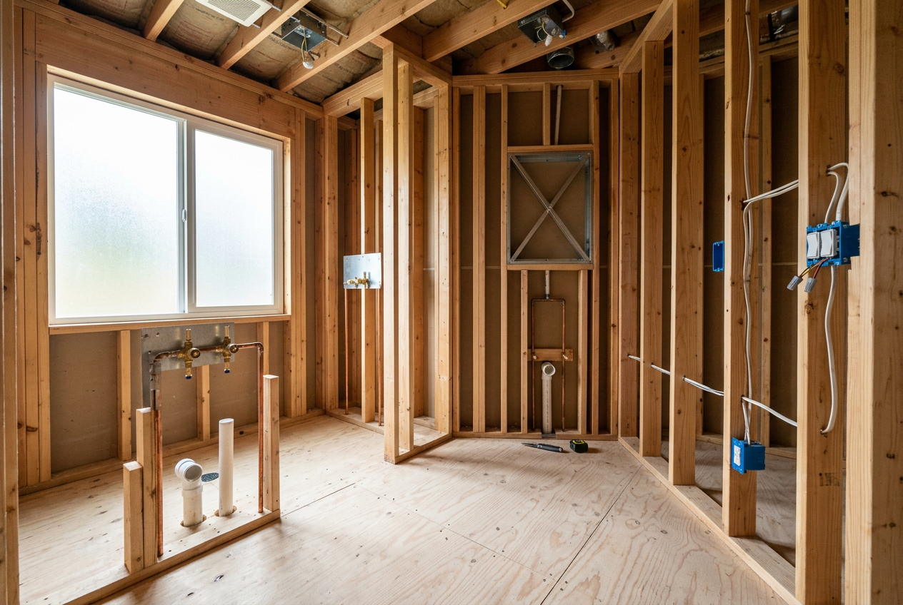 Studs & Subfloor Ready