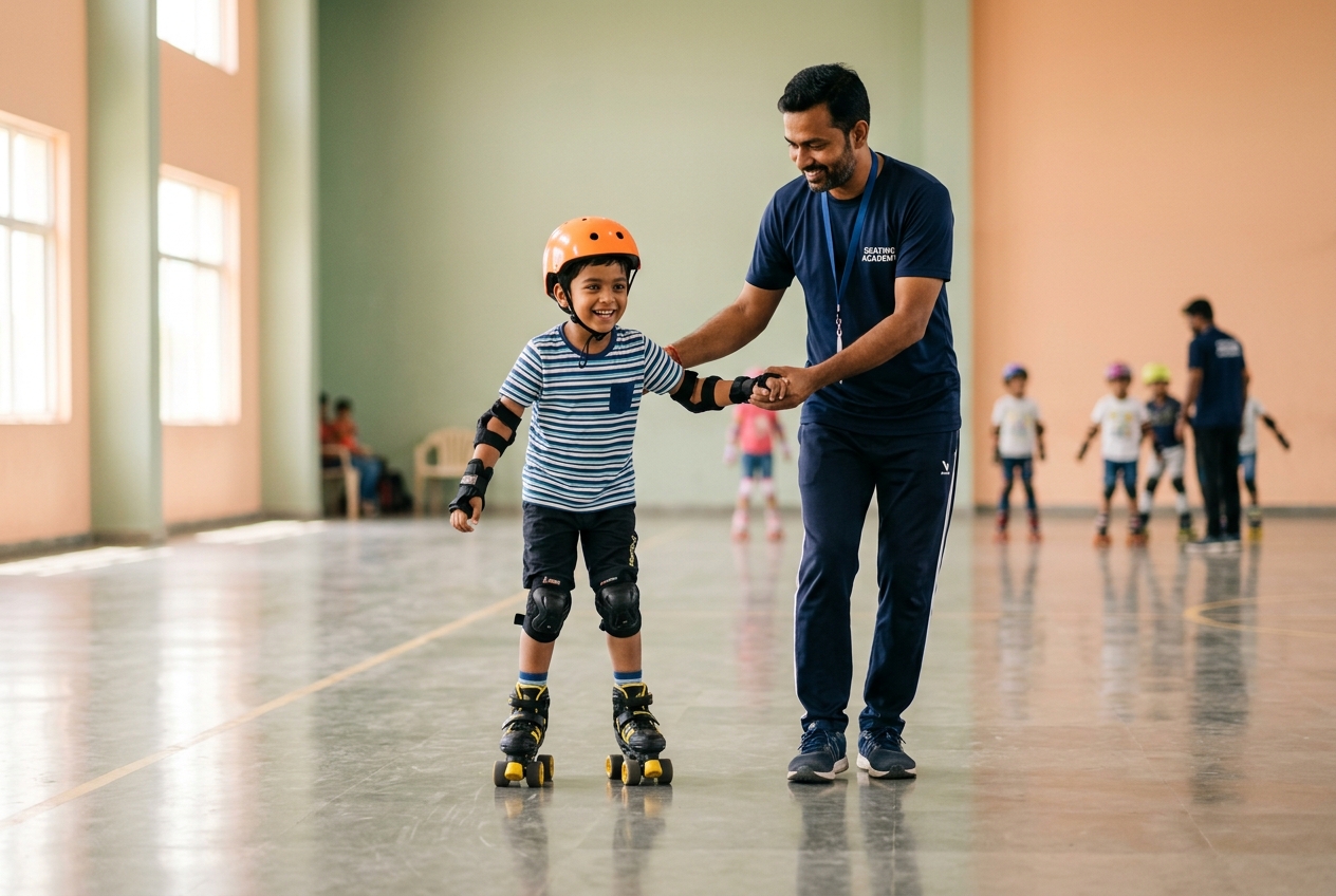 Roller Skating at Moonlight Neurocare