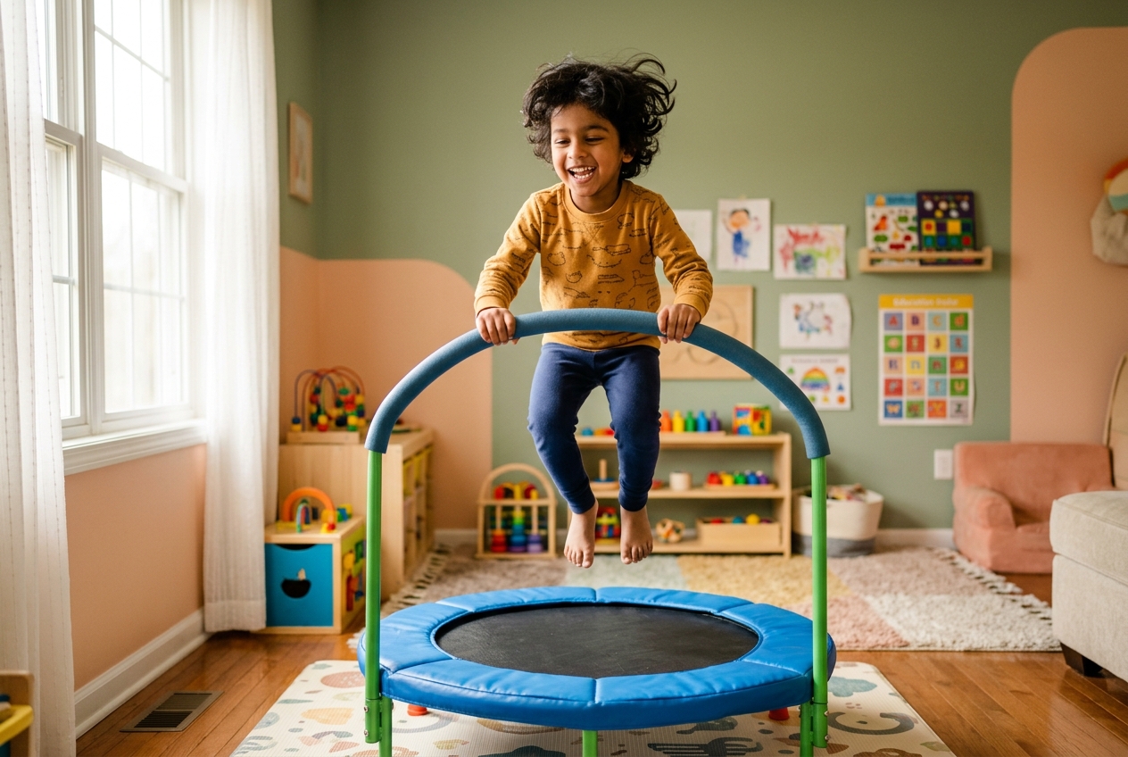 Trampoline & Bounce at Moonlight Neurocare