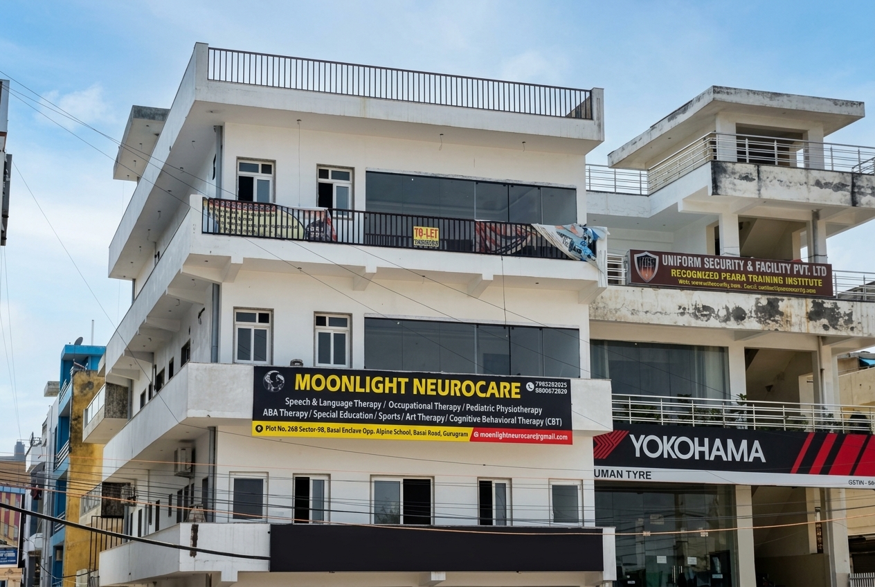 Moonlight Neurocare center building in Sector 37C, Gurugram