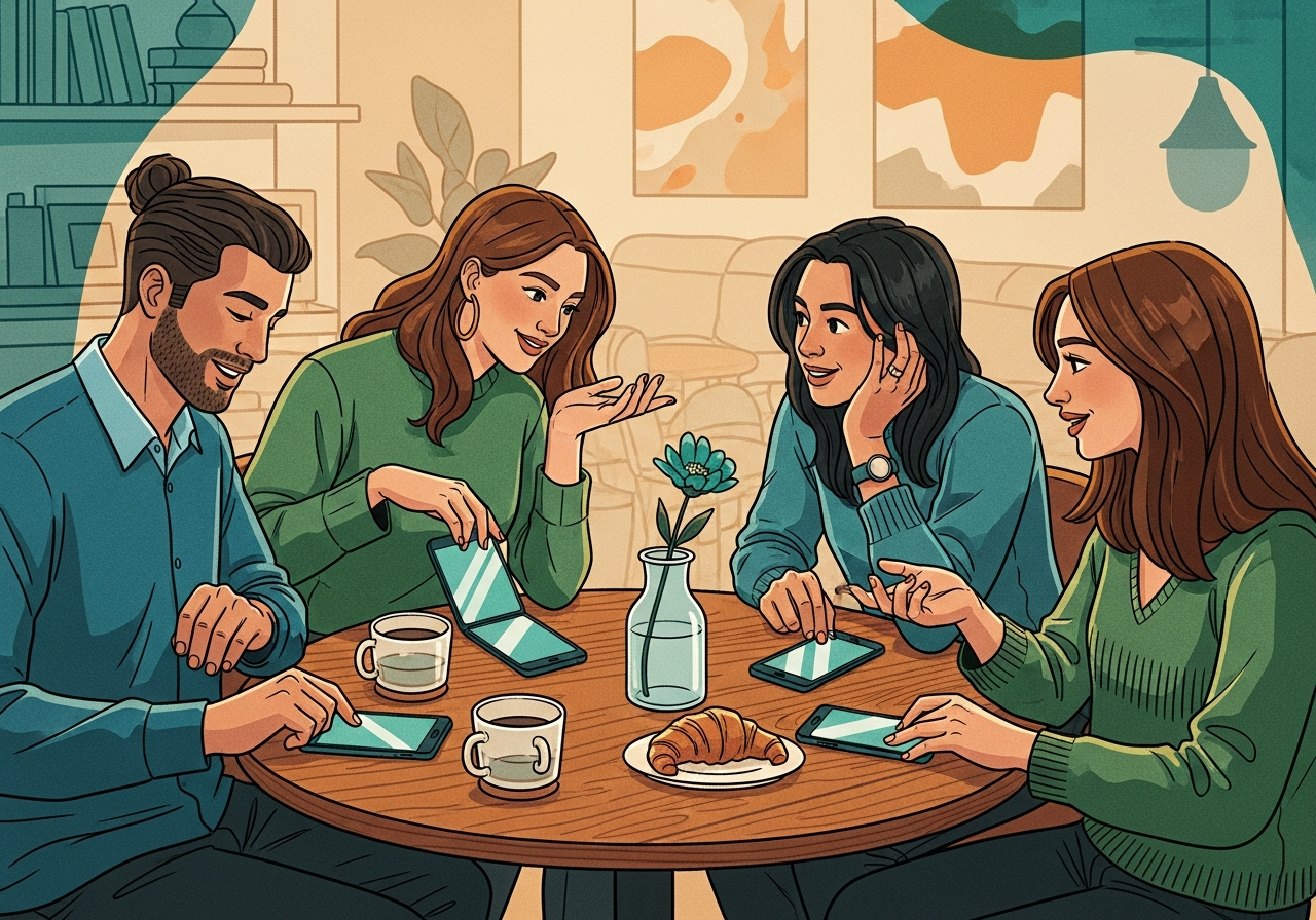 Digital Detox für Freundschaften: Offline ist das neue Deep