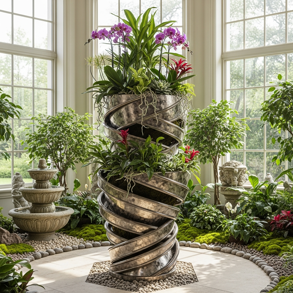 Spiral Pot