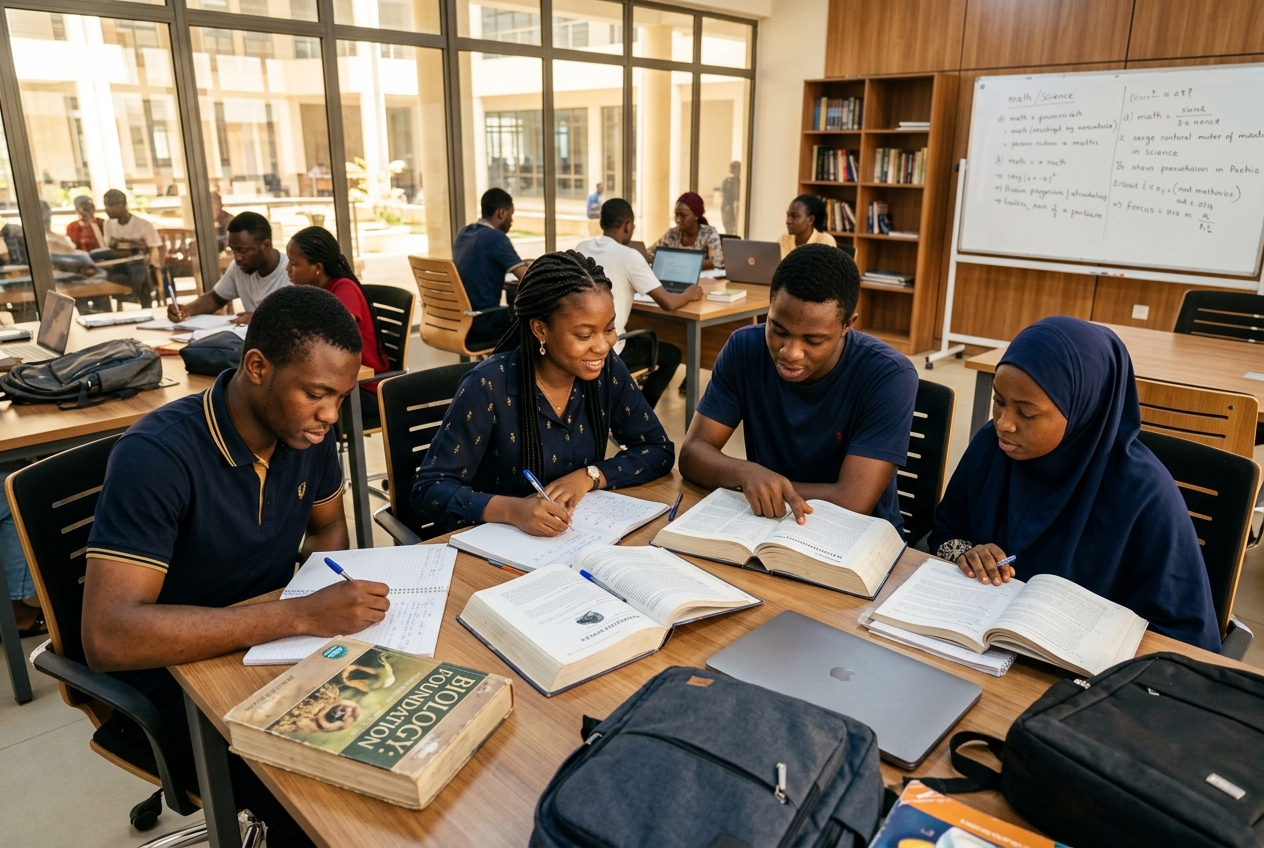 Remedial programme students at the School of Basic Studies