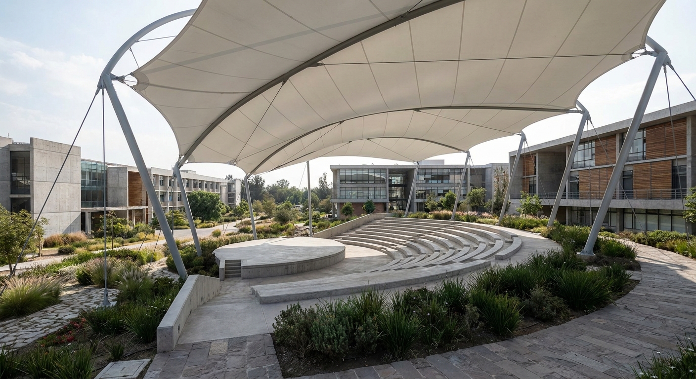 Centro Educativo - Proyecto Skycover de educativo en Guadalajara por Eclipse Cubiertas