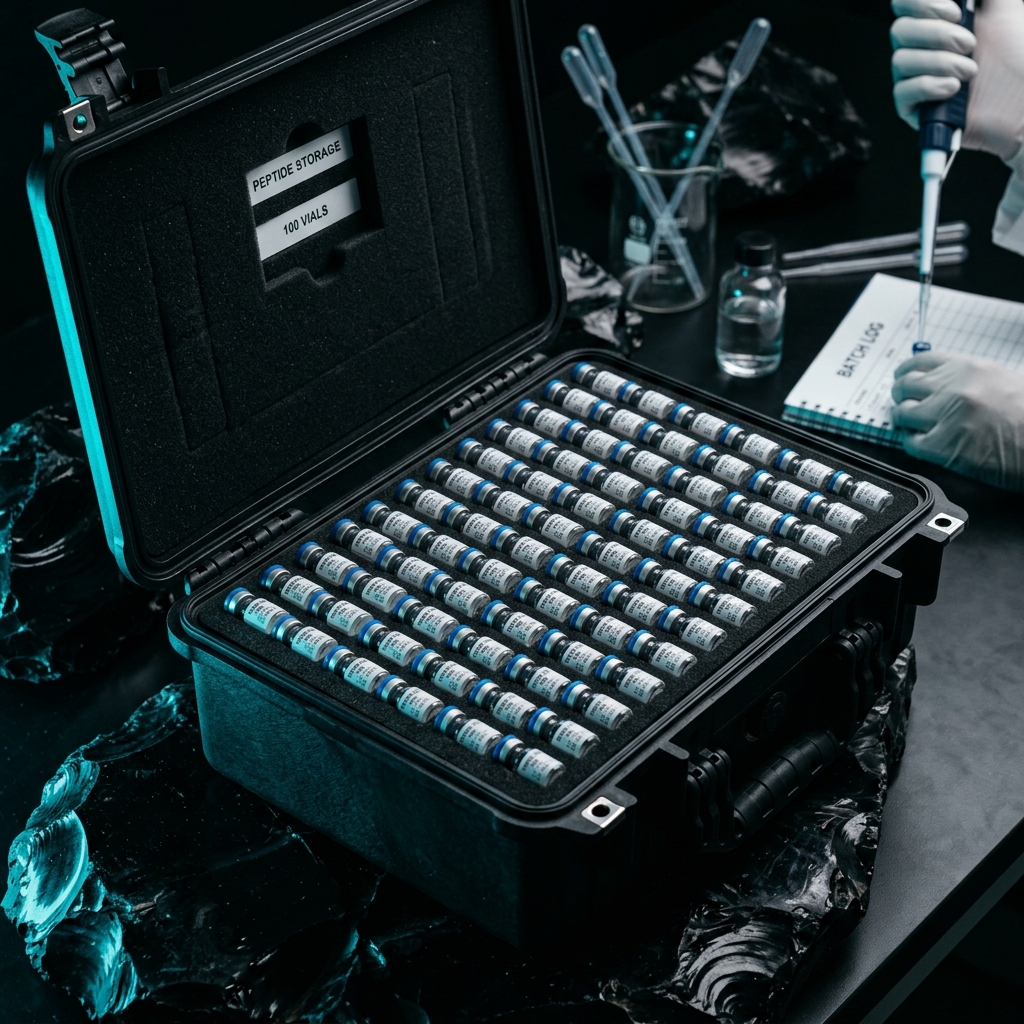 CG Labz 100-Vial Snap Case