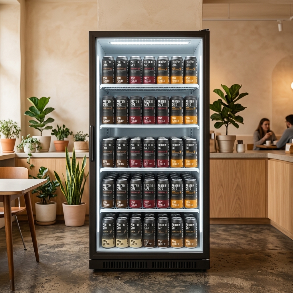 ProteinCafe vending machine