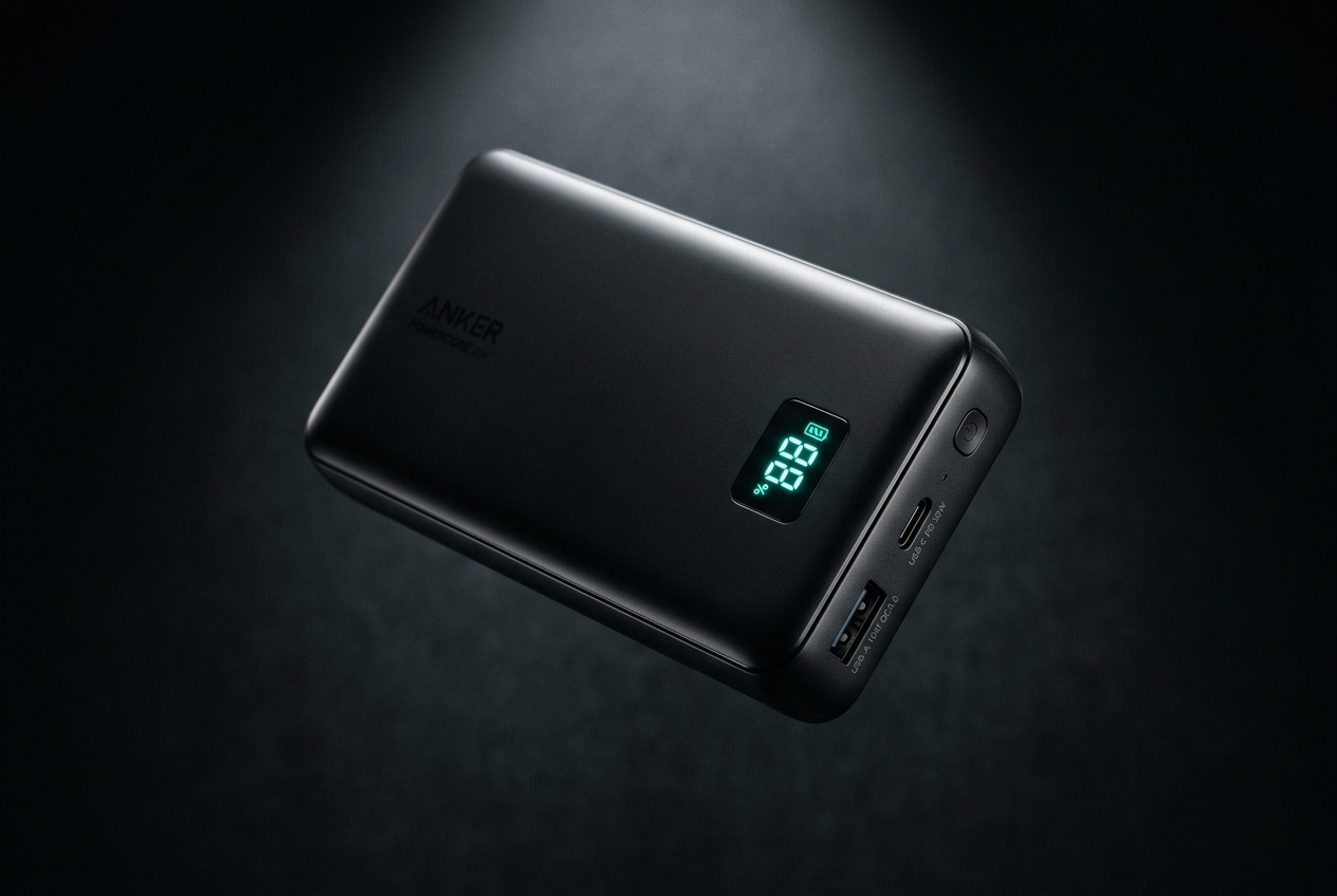 MagCharge Pro power bank under a studio spotlight