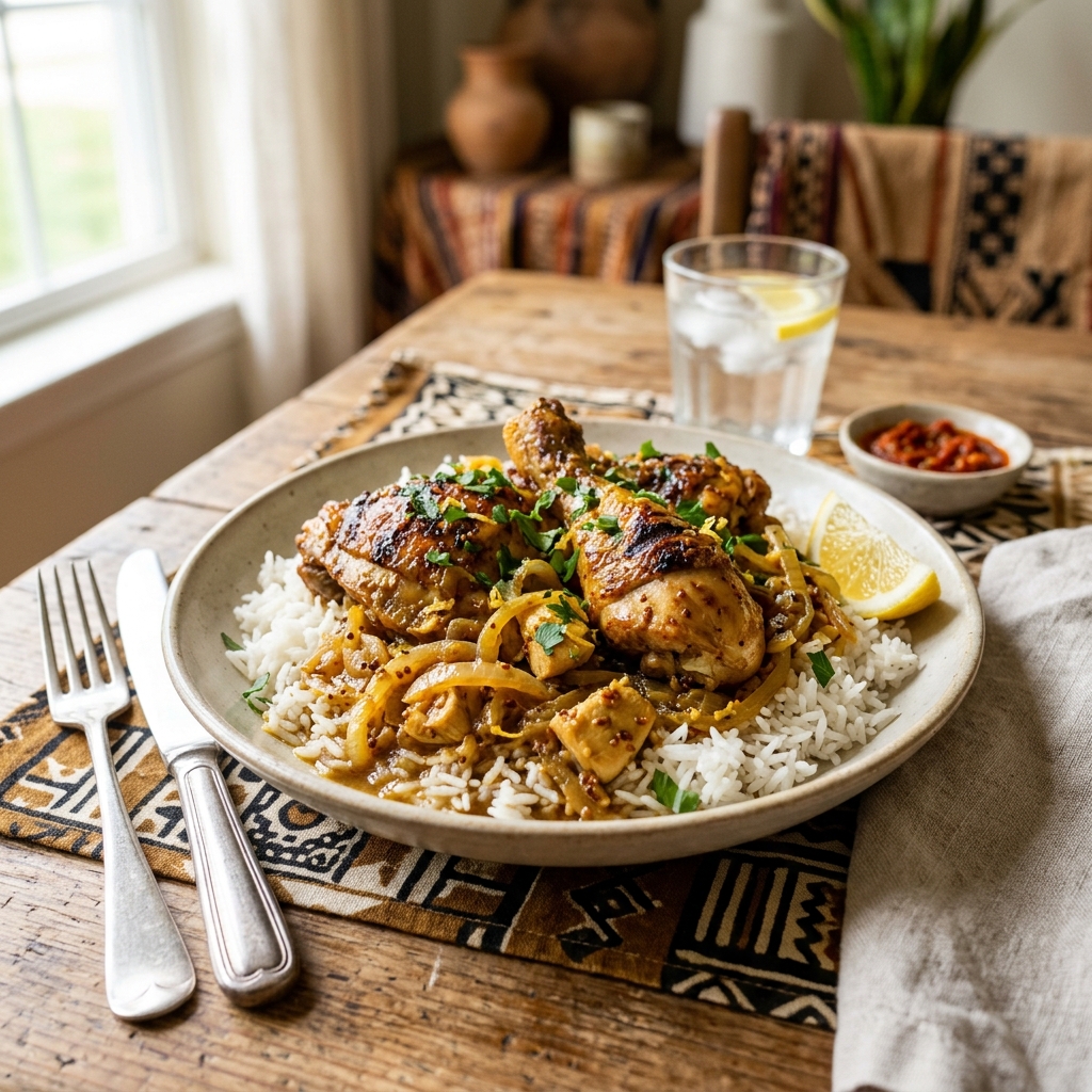 Yassa au poulet