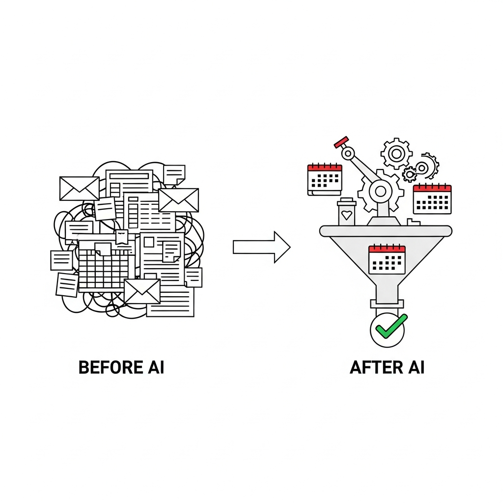 Before and After AI