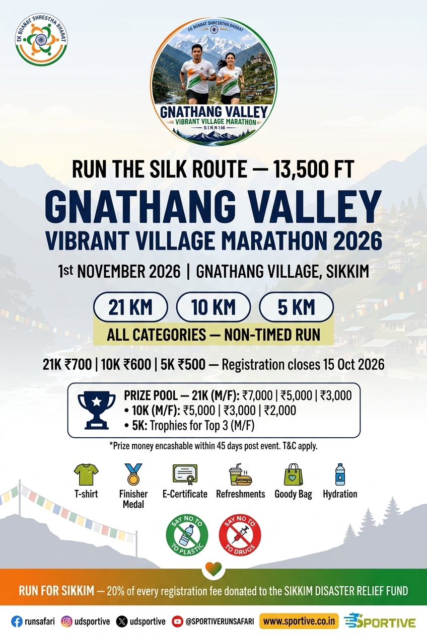 Gnathang Valley Vibrant Village Marathon 2026