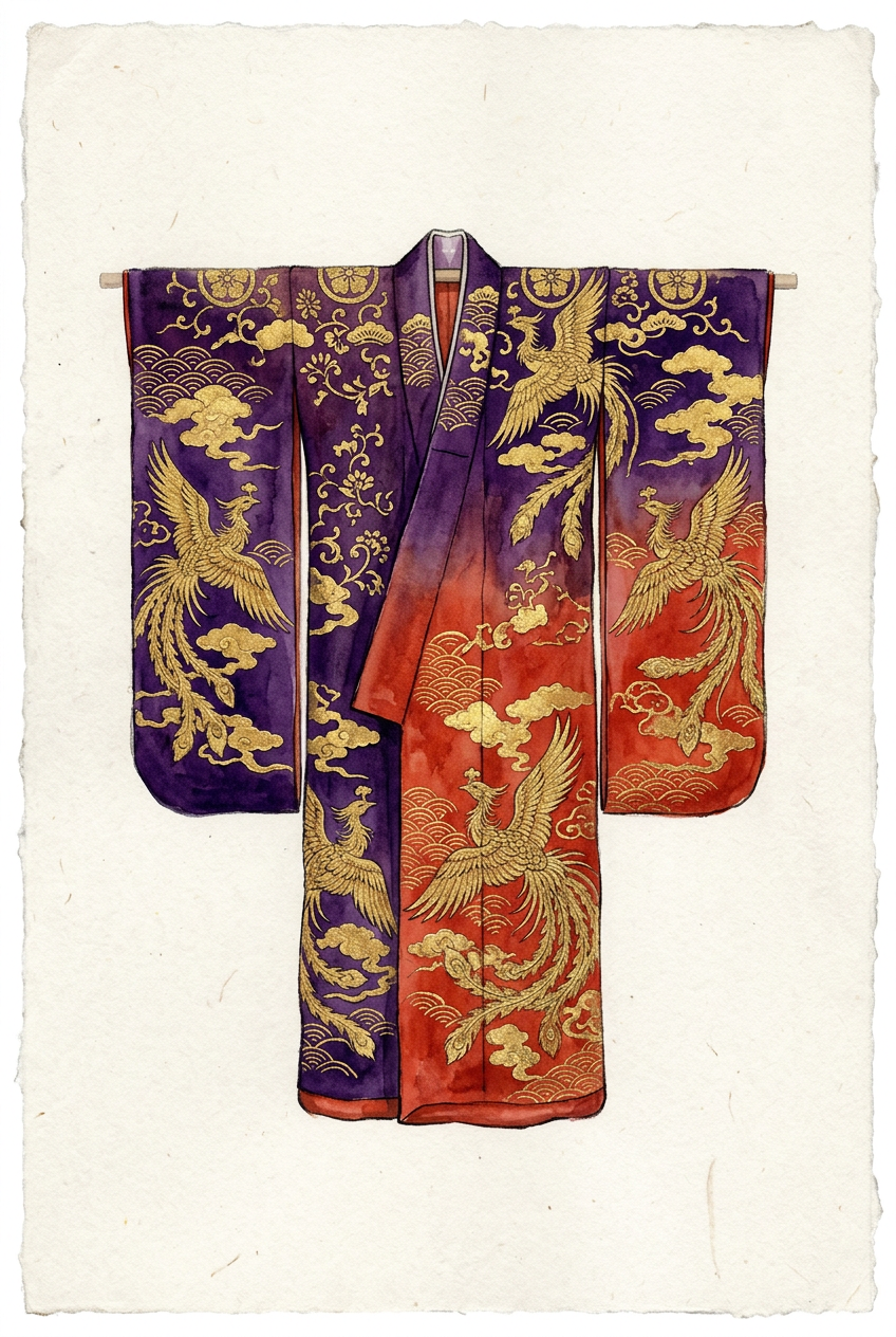 Kinjiki kimono