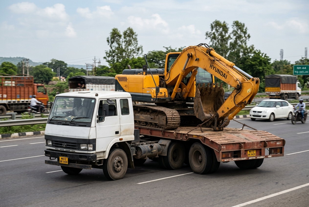 Low-bed trailers