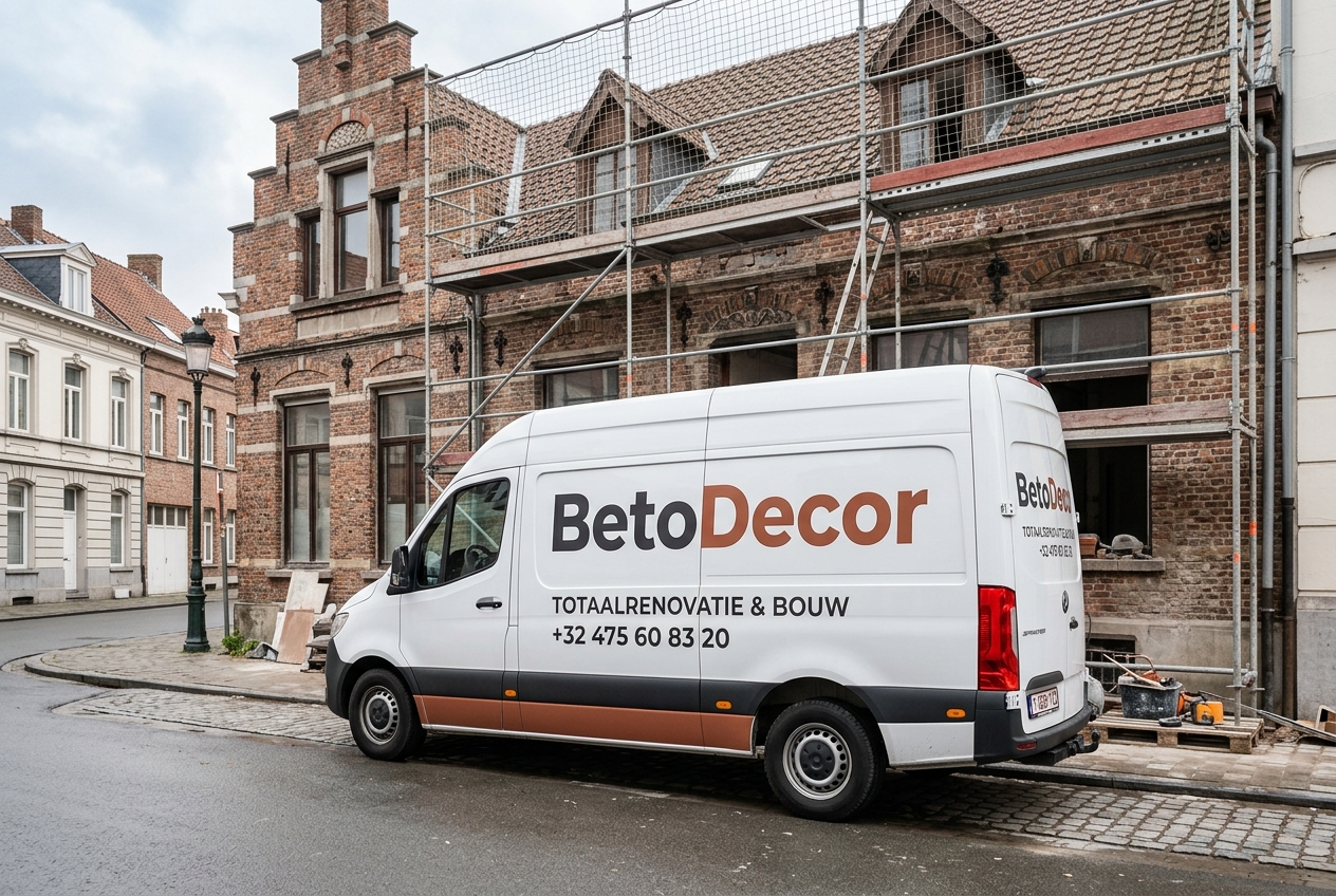 BetoDecor bedrijfswagen