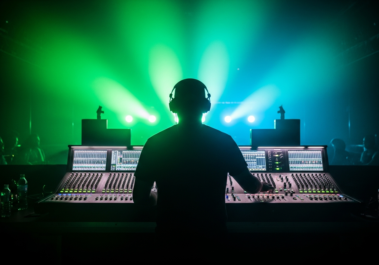 Engineer in nightclub