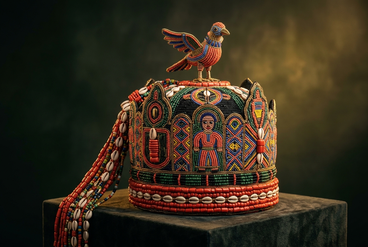 Ajerò of Ìjẹ̀rò royal regalia
