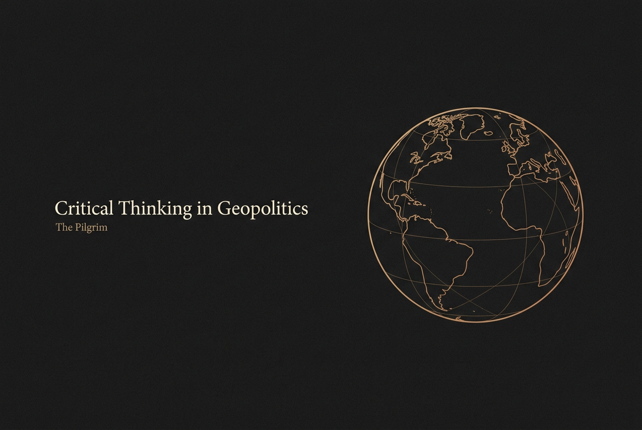 Critical Thinking in Geopolitics by The Pilgrim