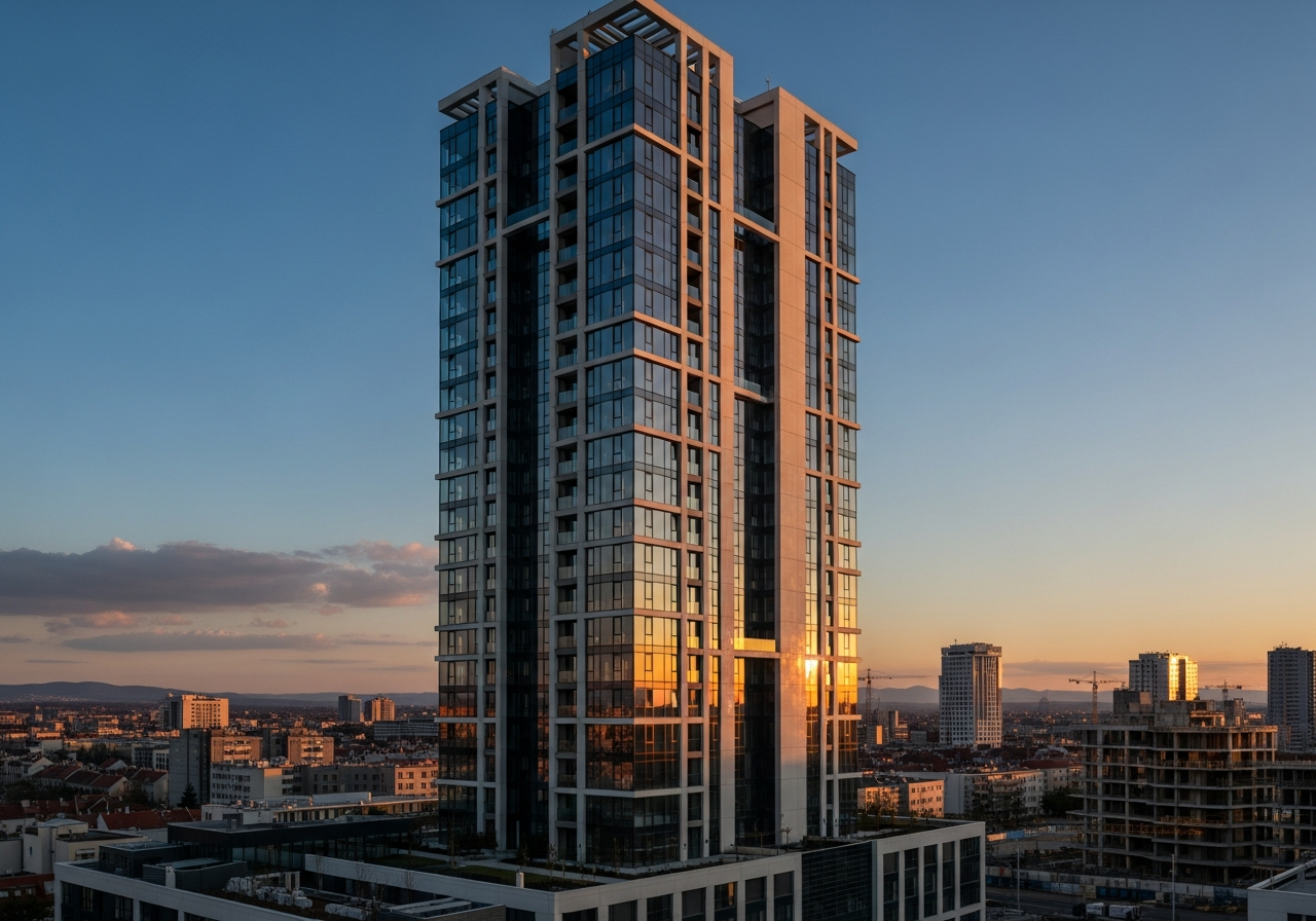 Modern residential building Croatia