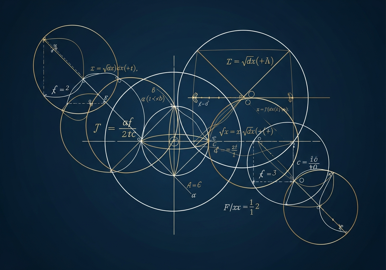Geometric mathematics texture