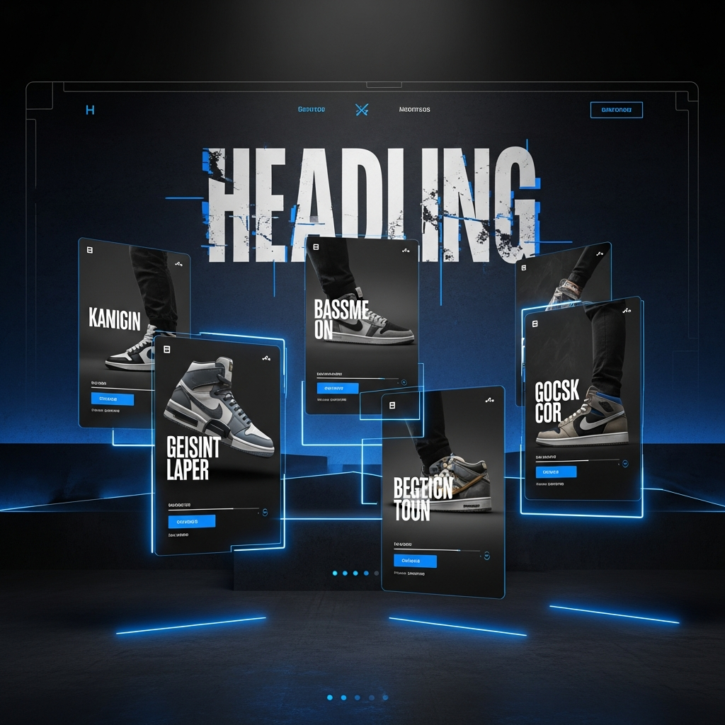 HyperDrop – Online-Shop · Trend-Produkte – Webdesign Referenz von Nexaro Media