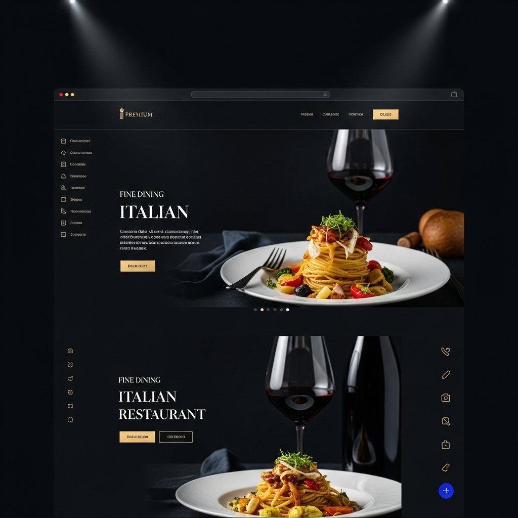 La Piazza – Restaurant – Webdesign Referenz von Nexaro Media