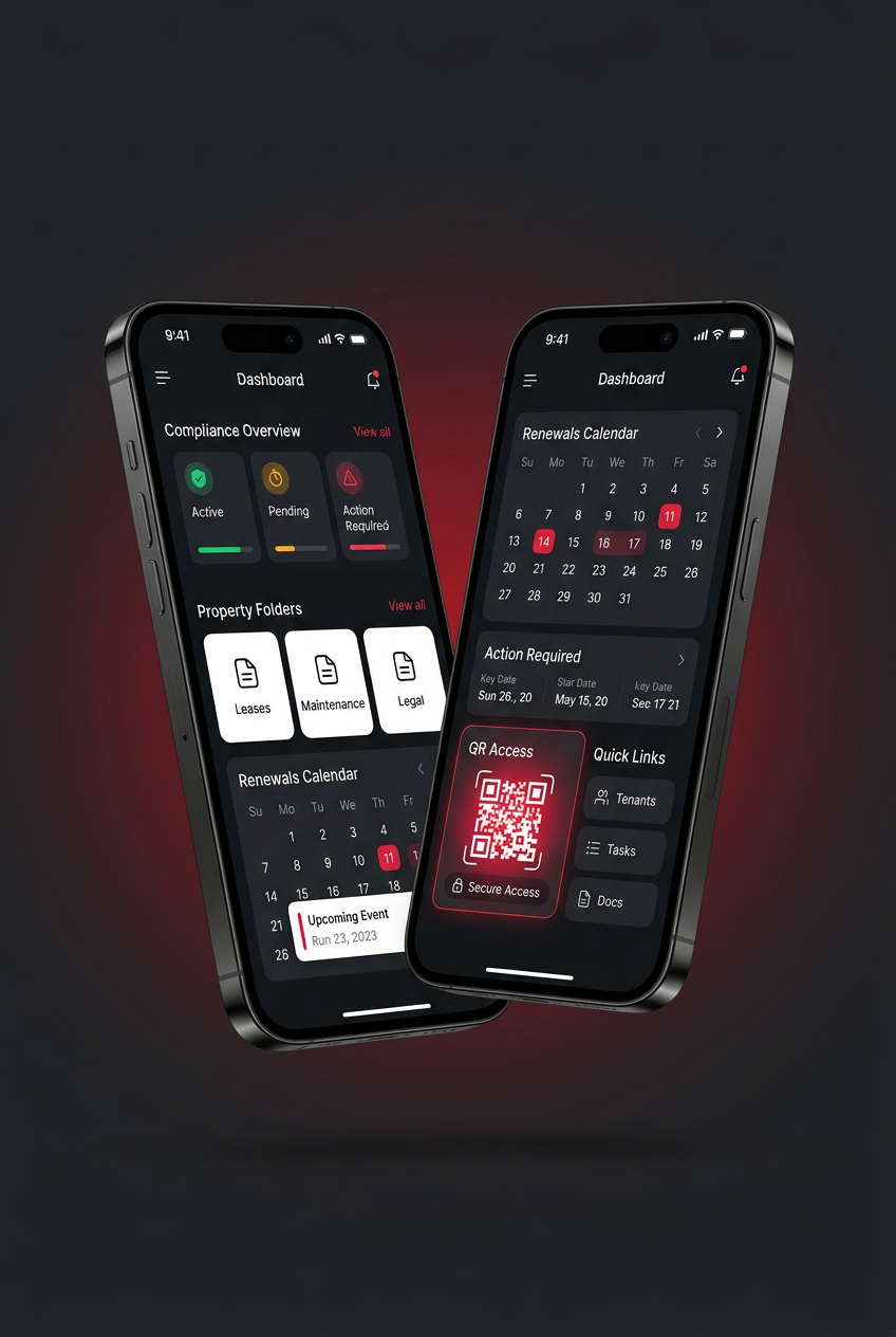 Kelvio mobile app on smartphones