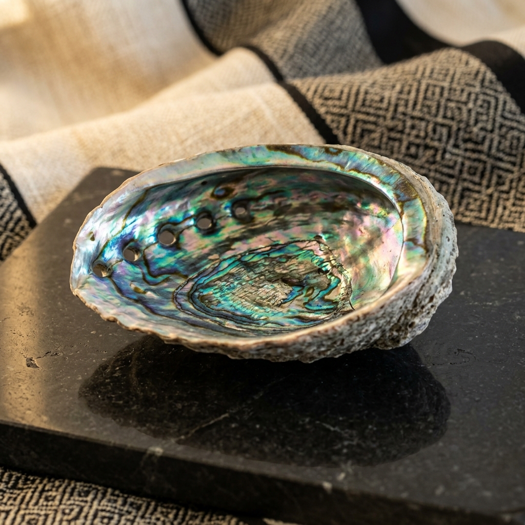 Abalone Shell Smudge Holder