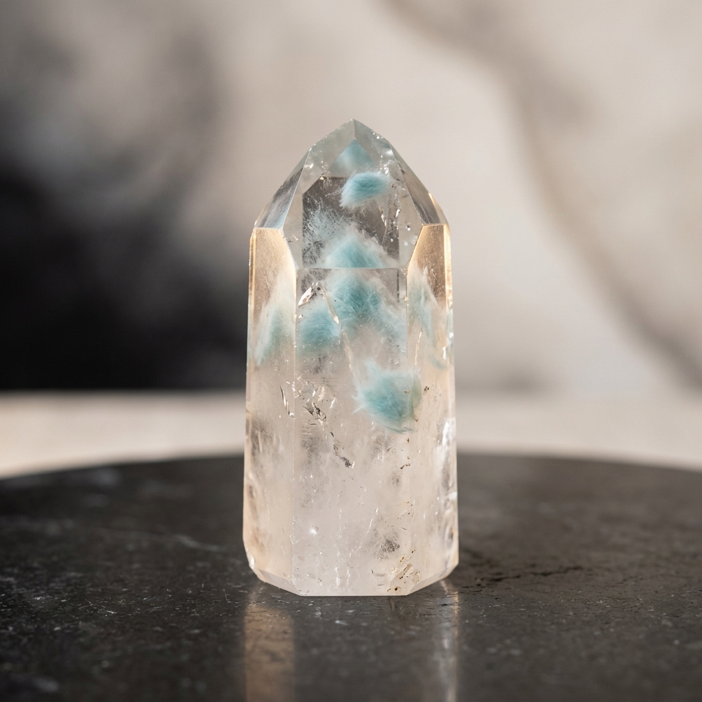 Ajoite Point Quartz