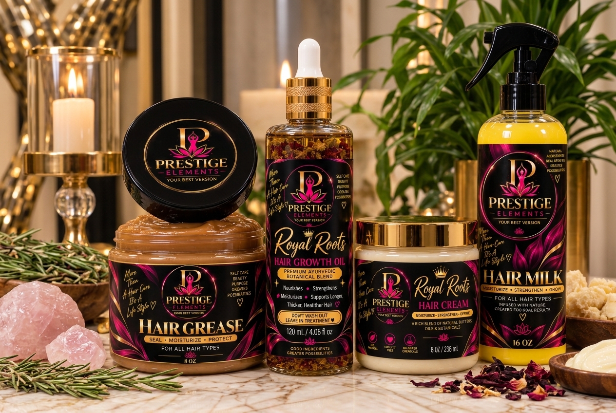 Royal Roots Complete Hair Set