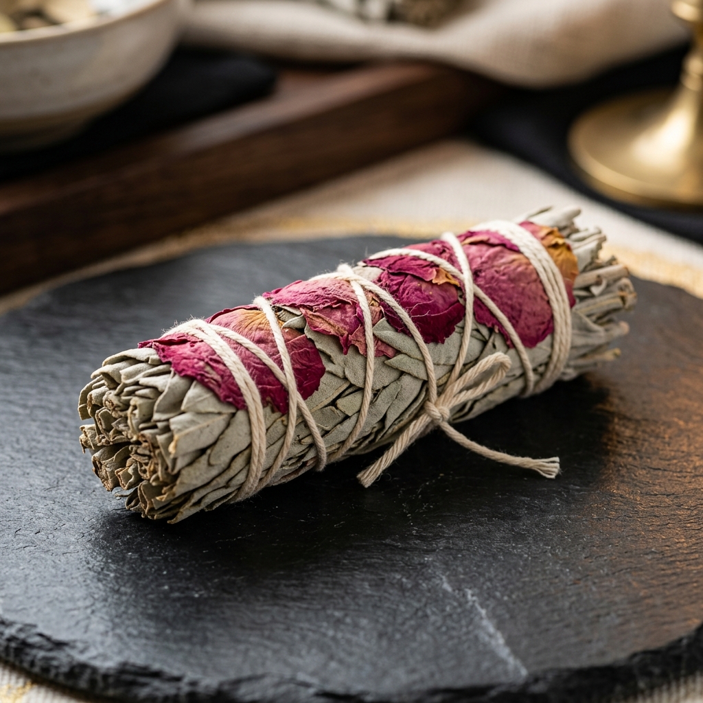 White Sage & Rose Bundle