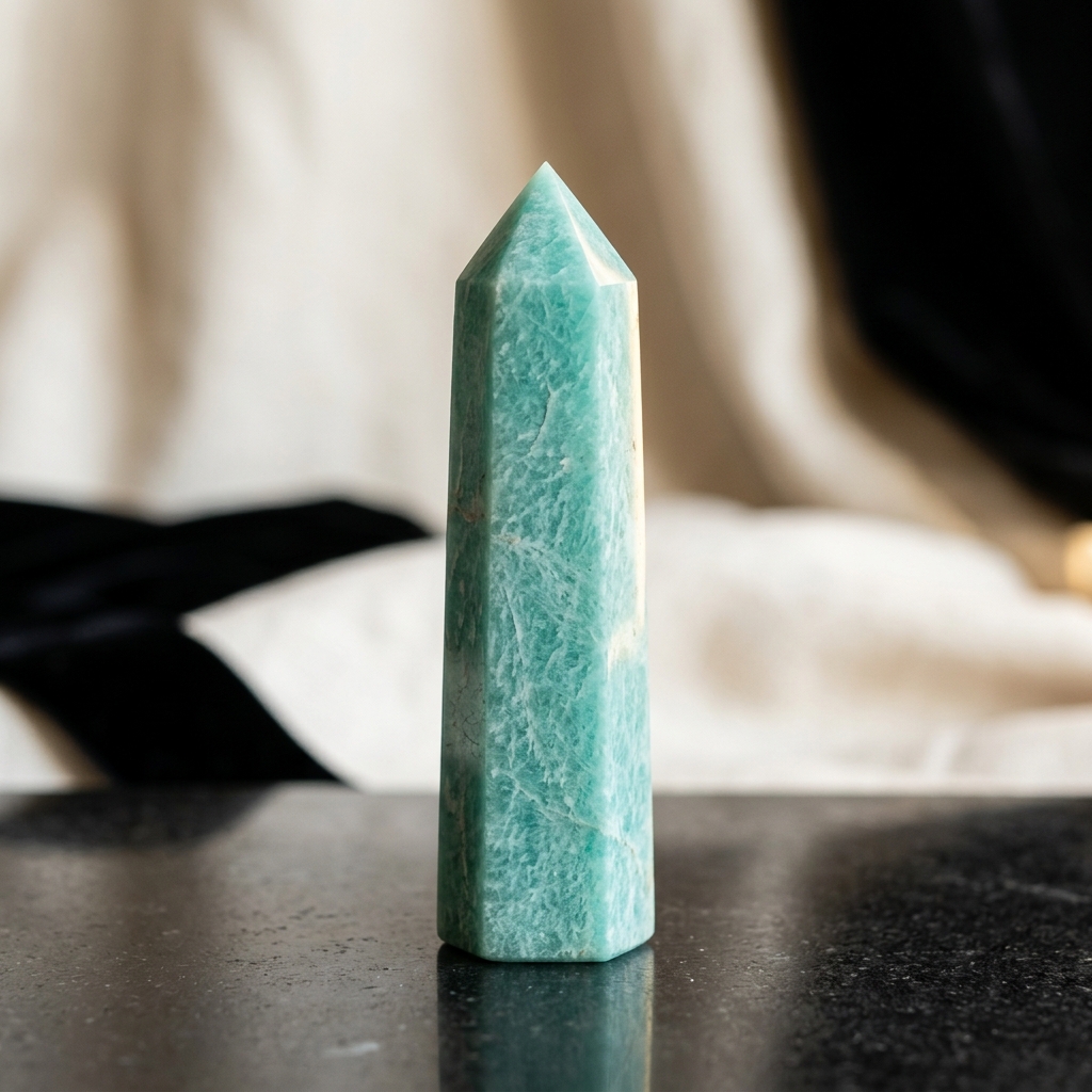 Amazonite Point Quartz