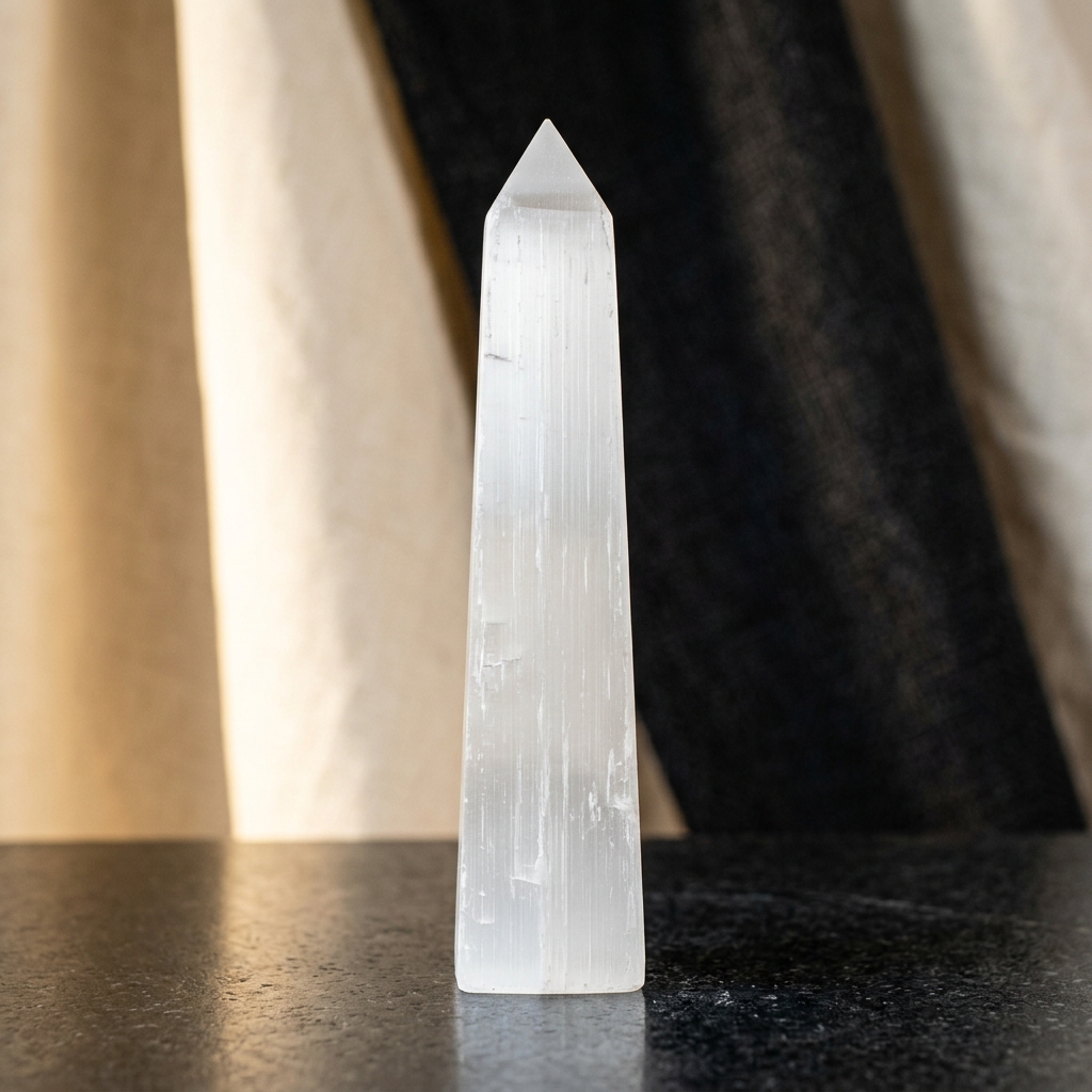 Selenite Point Quartz