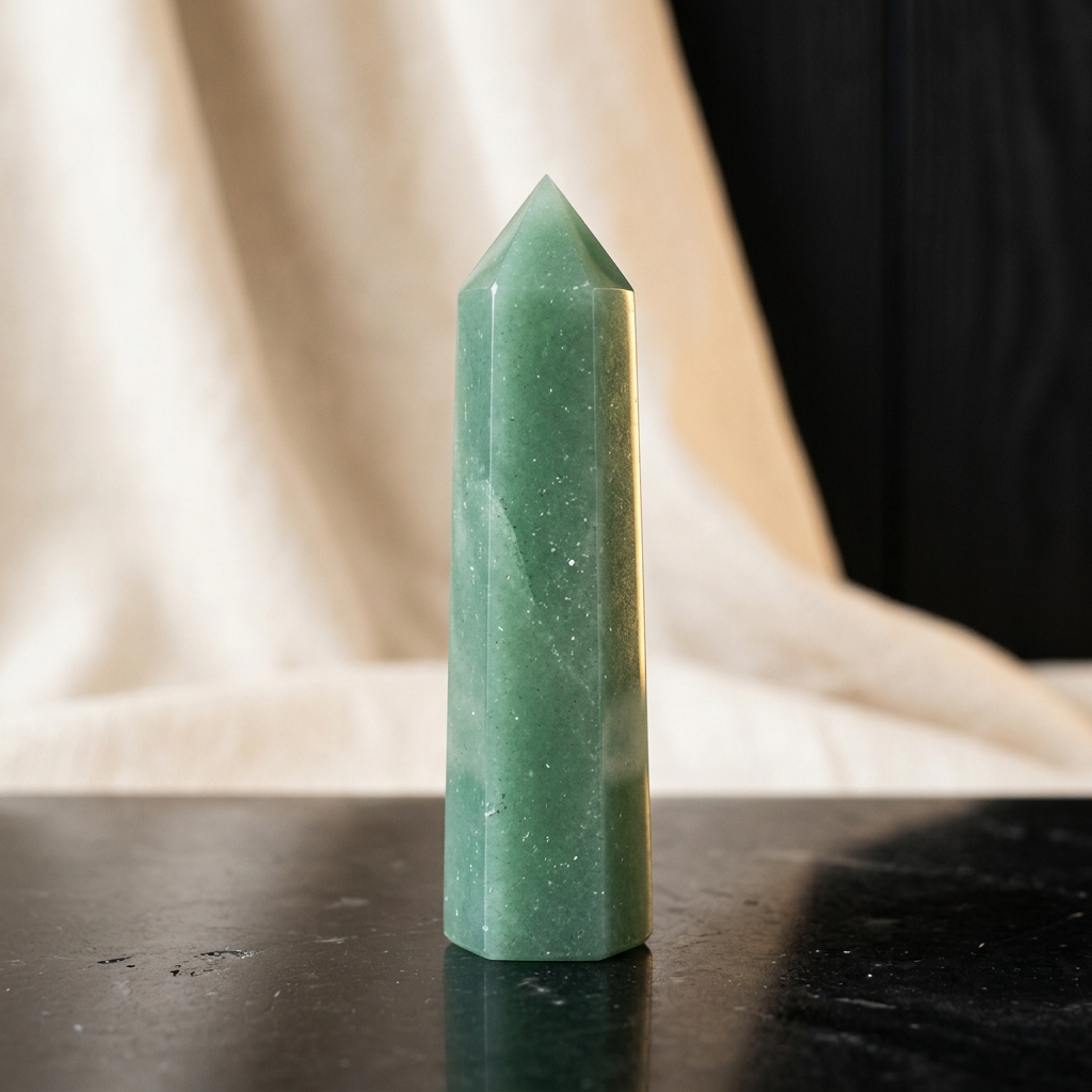 Green Aventurine Point Quartz