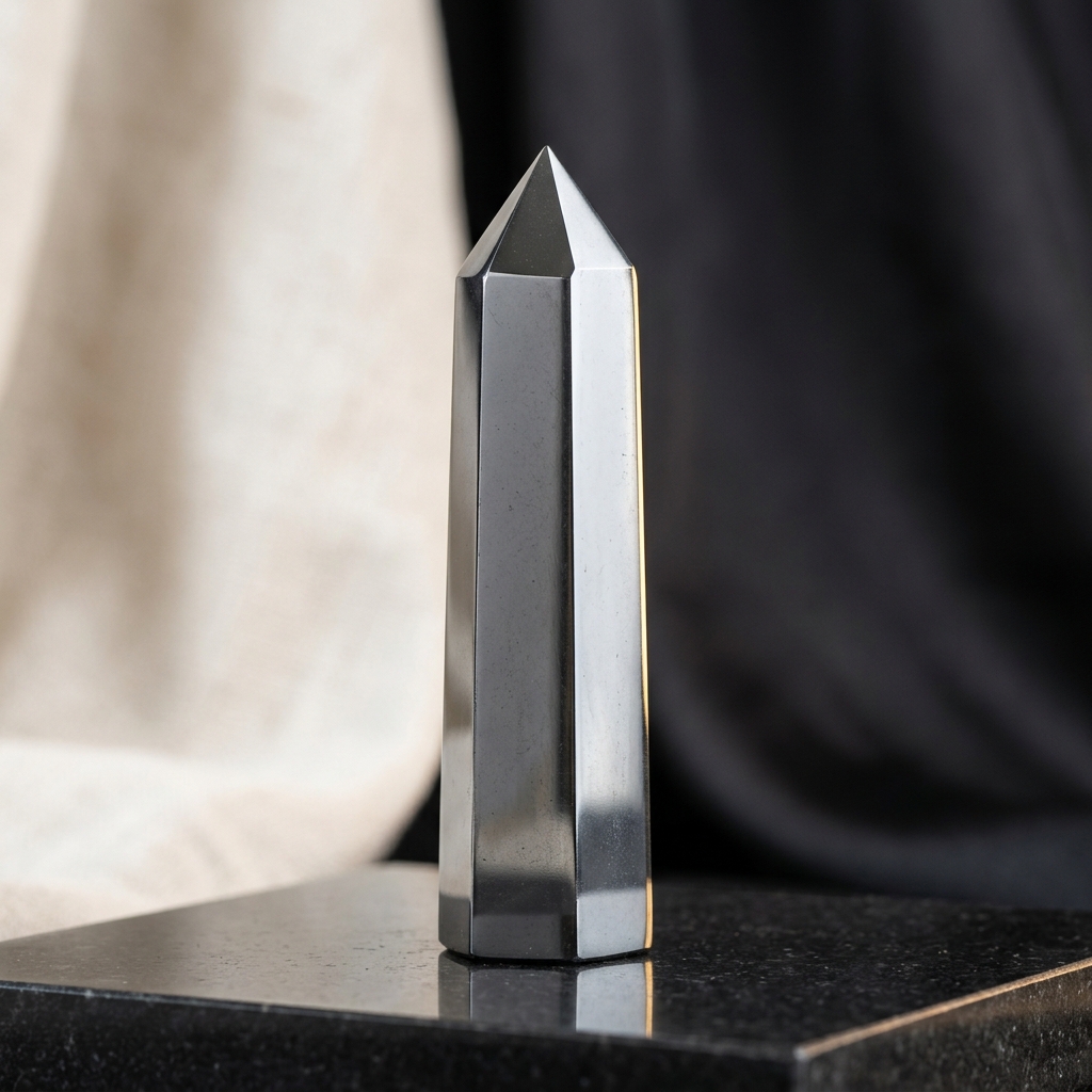 Hematite Point Quartz