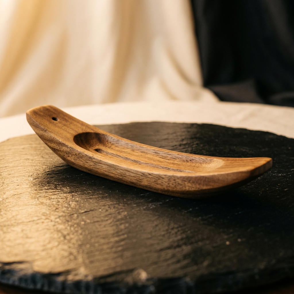 Wooden Incense Holder