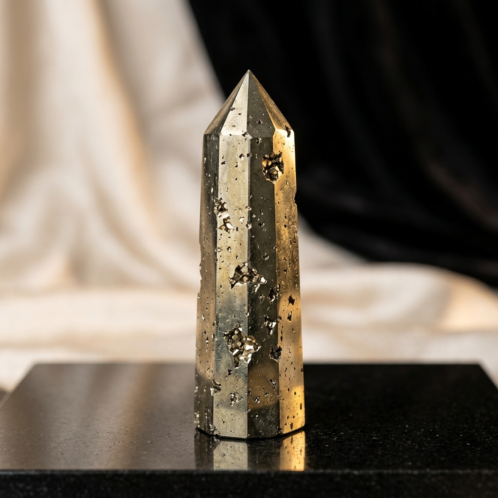 Pyrite Point Quartz